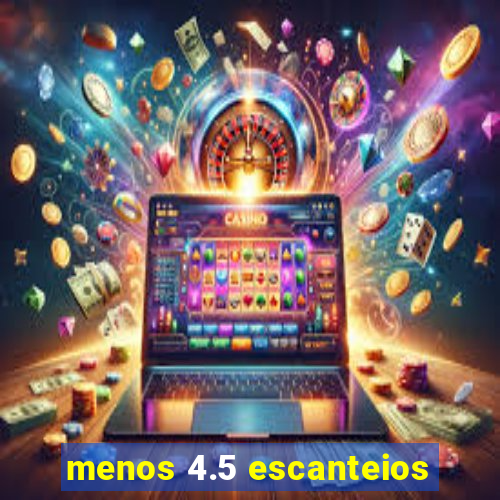 menos 4.5 escanteios